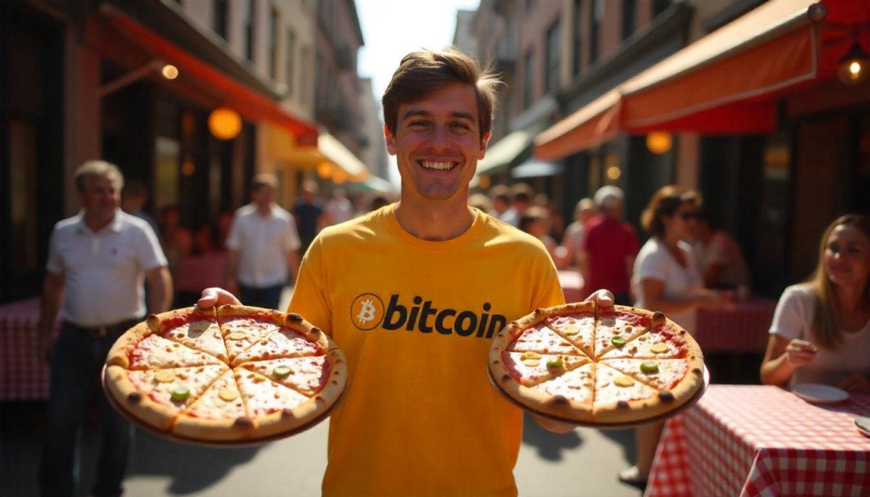 A 15 antildeos de la pizza maacutes cara del mundo- cuaacutento valdriacutean hoy los 10000 bitcoins que usaron para pagarla