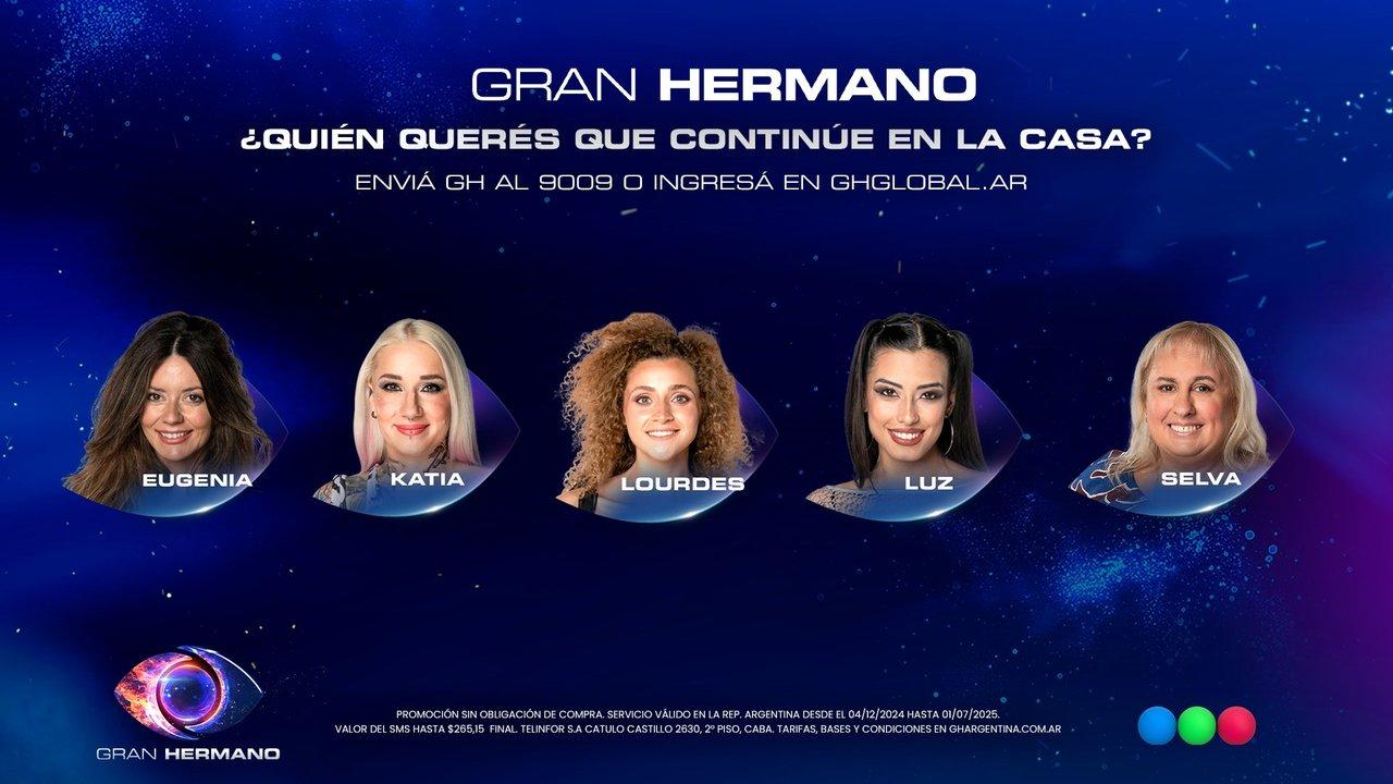 Eliminacioacuten de Gran Hermano- coacutemo se vota gratis al que quereacutes que se quede en el reality