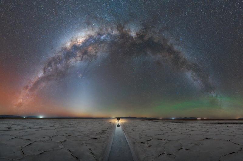Una foto de Salinas Grandes entre las mejores del mundo