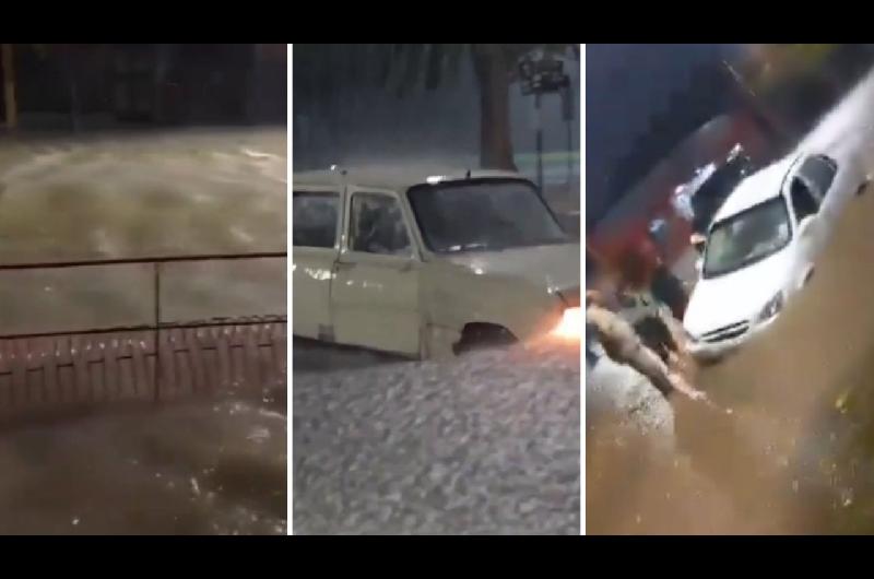Temporal en Santa Fe- una persona fallecida destrozos evacuados inundaciones y las clases suspendidas