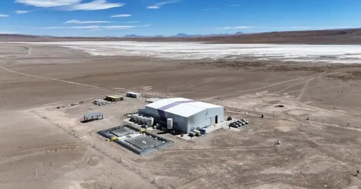 Eacutexito de Lilac en las operaciones de su planta de demostracioacuten de litio
