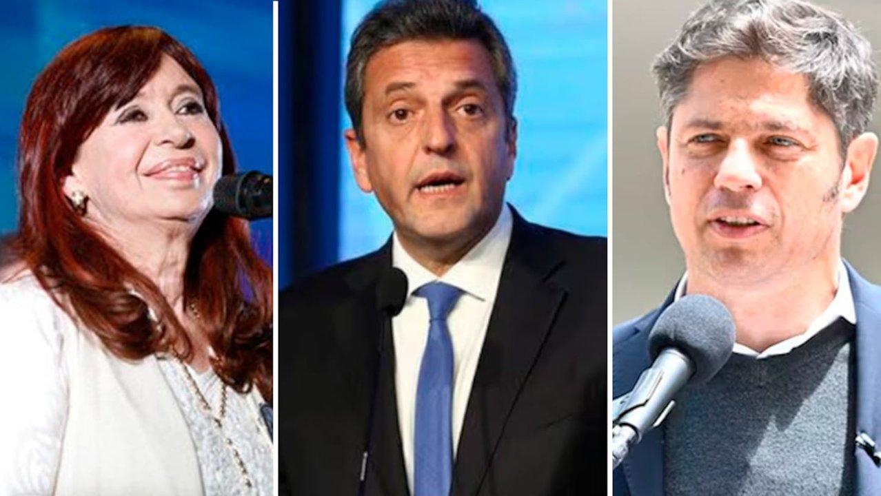 Cristina Kirchner Axel Kicillof y Sergio Massa dilatan unidad- gestos tensioacuten e interna con final abierto 