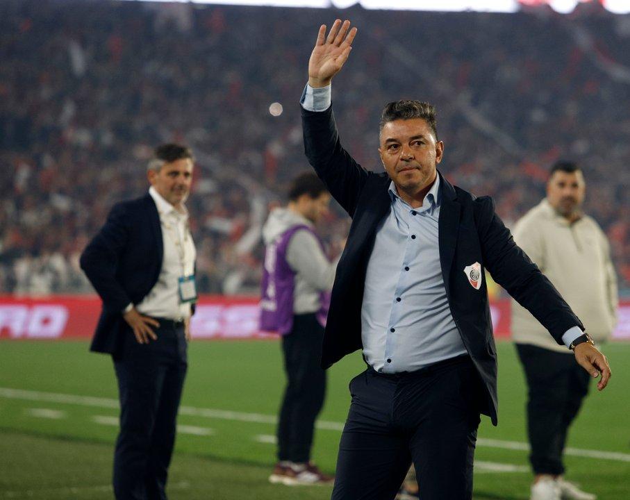 Nos costoacute- la revelacioacuten de Marcelo Gallardo tras el empate de River con Universitario de Peruacute