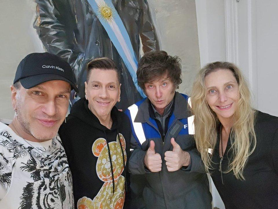 Roberto Piazza se reunioacute con Javier Milei en la Quinta de Olivos