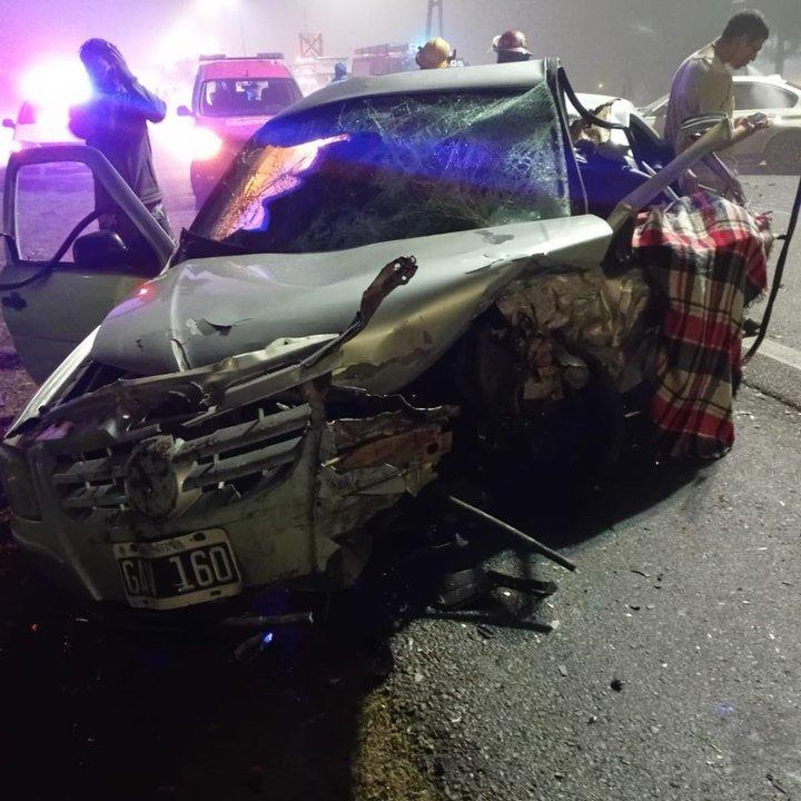 Choque fatal en la Autoviacutea 2- un ciudadano chino manejaba a contramano matoacute a un hombre y fue detenido