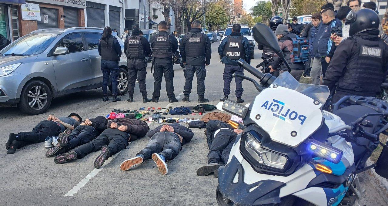 La Plata- arrestaron a cinco chilenos que integraban una banda delictiva