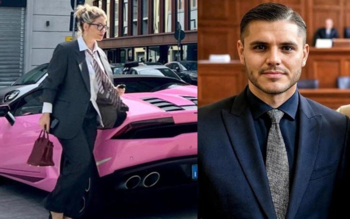 Mauro Icardi se siente Johnny Depp de nuevo para reiacuterse del Lamborghini rosa de Wanda Nara
