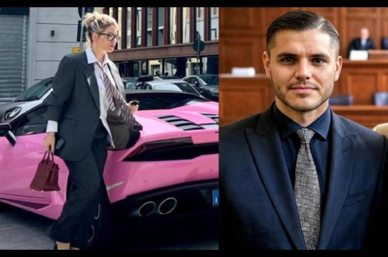 Mauro Icardi se siente Johnny Depp de nuevo para reiacuterse del Lamborghini rosa de Wanda Nara