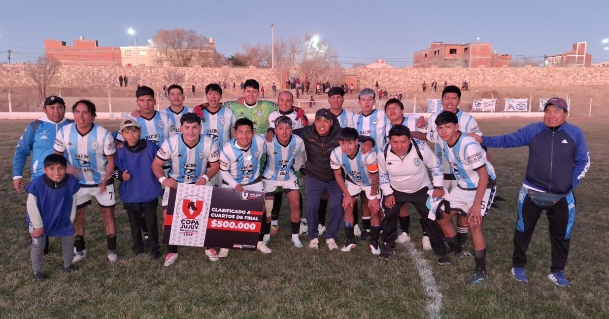 Racing Ojo de Agua en cuartos de final tras vencer a Unioacuten Deportiva Maimaraacute
