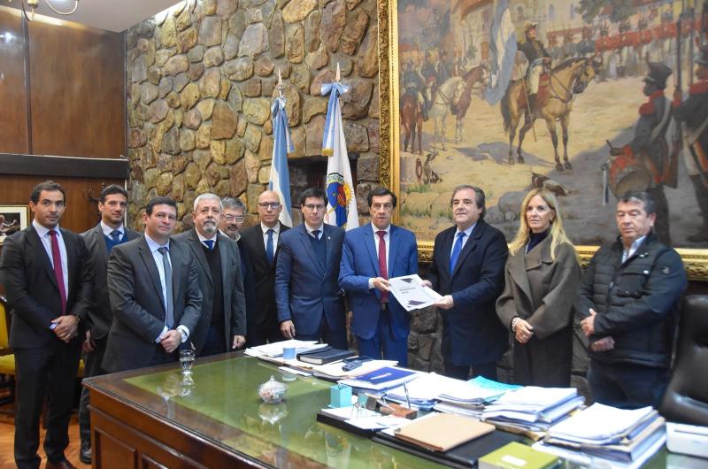 El Gobernador Carlos Sadir presentoacute el Informe de la Cuenta de Inversioacuten 2024