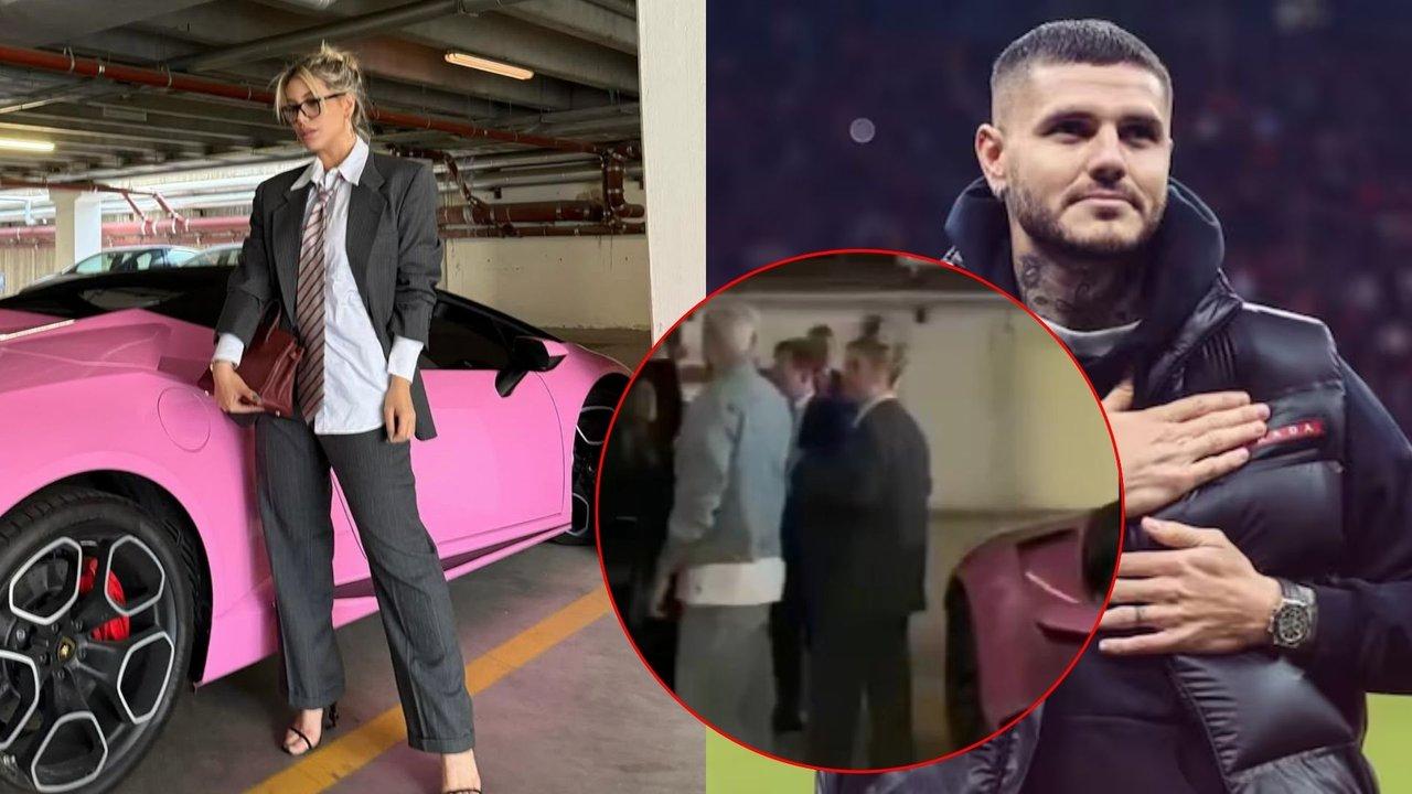 Risas y quiacutemica- el video del reencuentro entre Wanda Nara y Mauro Icardi