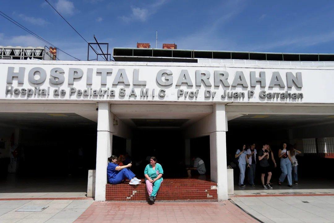 La Junta Interna de ATE del Garrahan expuso la situacioacuten del hospital- Estaacute llegando a un nivel de colapso