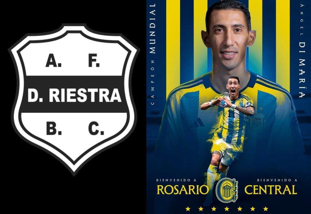 Deportivo Riestra le tiroacute un palito a Di Mariacutea y encendioacute las redes- No tenemos un Aacutengel