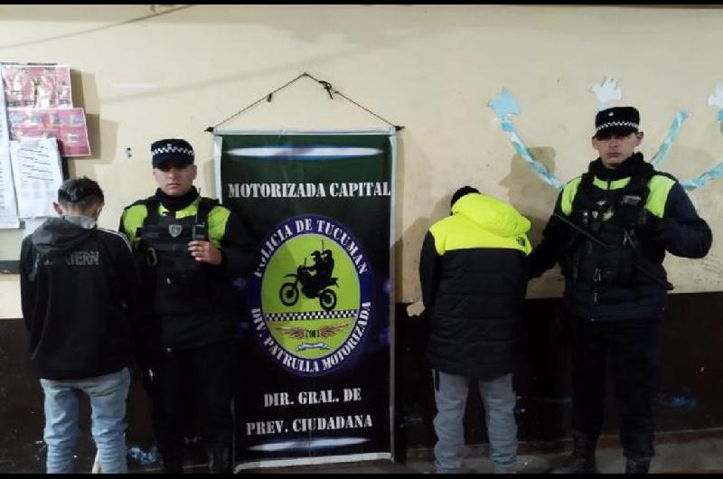 Atrapan a dos joacutevenes acusados de hacer disparos contra las casas de vecinos