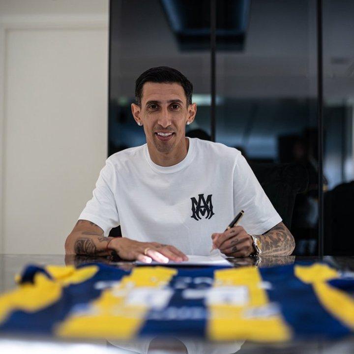 La primera publicacioacuten de Di Mariacutea tras su histoacuterico regreso a Rosario Central