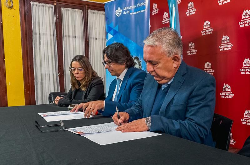 Convenio entre MPA y San Pedro posibilita el cumplimiento de tareas comunitarias