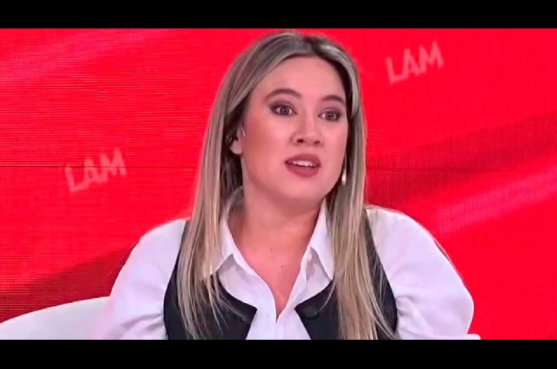 Juli Argenta sufrioacute un robo en pleno vivo de LAM y debioacute abandonar el programa