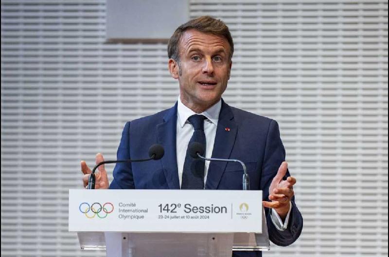 Macron pidioacute en Singapur que Europa endurezca su postura ante Israel