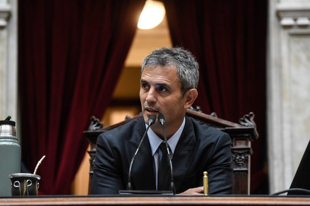 Martiacuten Menem acusoacute a la oposicioacuten de romper el equilibrio fiscal por querer aumentar jubilaciones y pensiones