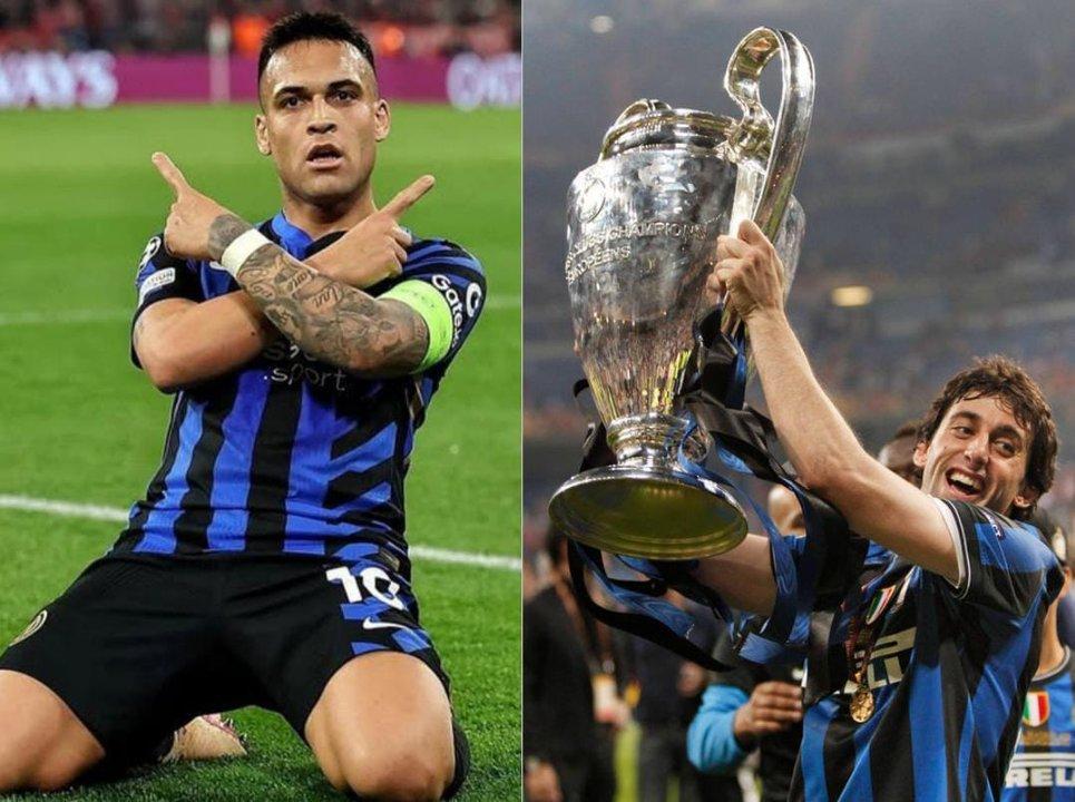 Lautaro Martiacutenez a un paso de igualar el reacutecord de Diego Milito en la Champions League