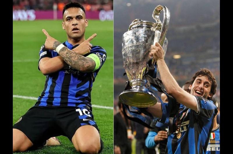 Lautaro Martiacutenez a un paso de igualar el reacutecord de Diego Milito en la Champions League