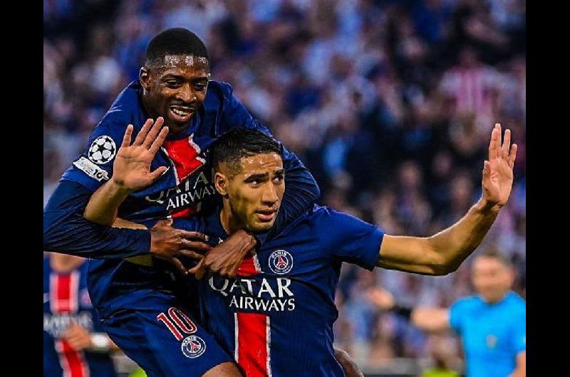 Video- Hakimi puso en ventaja al PSG en la final de la Champions League