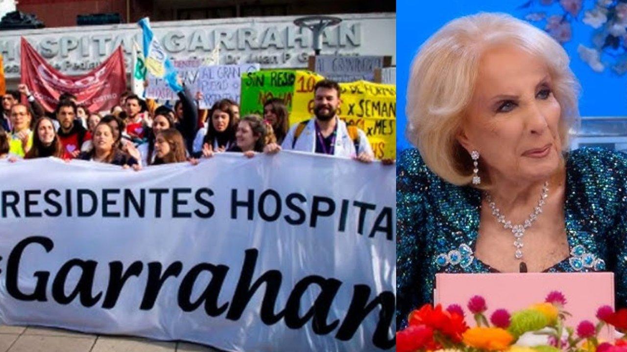 Mirtha Legrand habloacute con dureza sobre la crisis en el hospital Garrahan- ldquoMe da verguumlenza lo que estaacute pasandordquo