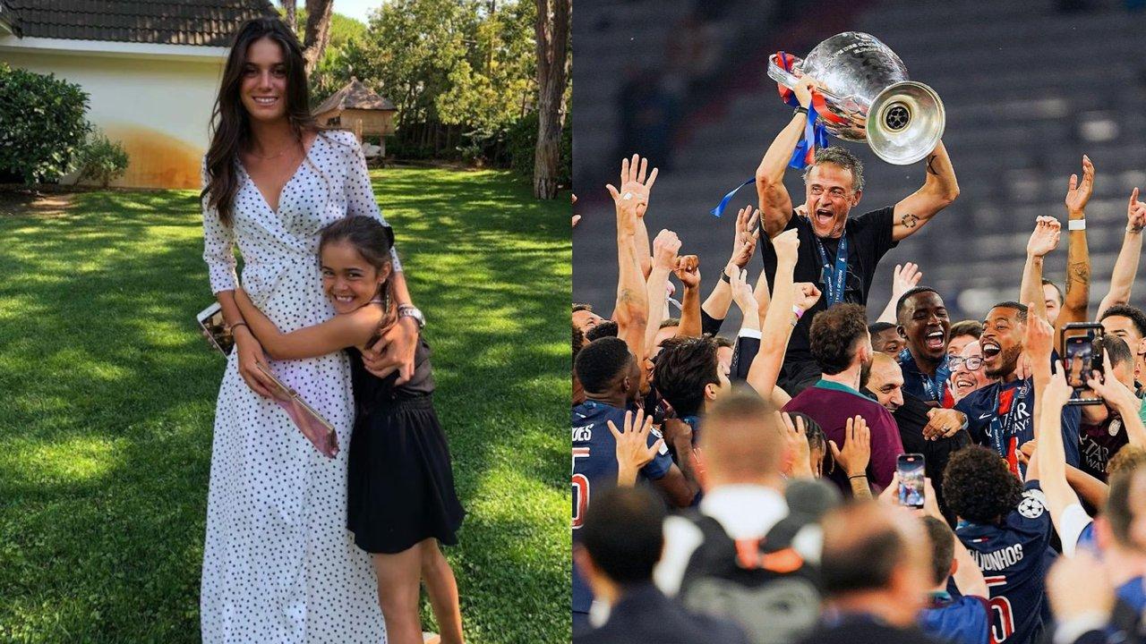 Emotivo homenaje a Xana- fans del PSG y Sira Martiacutenez recordaron a la hija de Luis Enrique