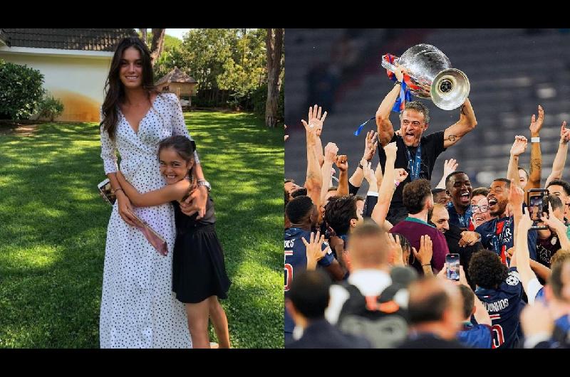 Emotivo homenaje a Xana- fans del PSG y Sira Martiacutenez recordaron a la hija de Luis Enrique
