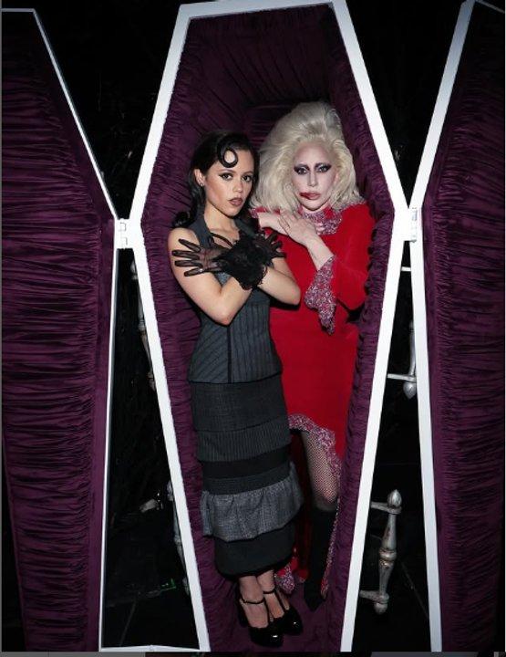 Netflix- Lady Gaga seraacute parte de Merlina y deslumbroacute con una performance uacutenica junto a Jenna Ortega