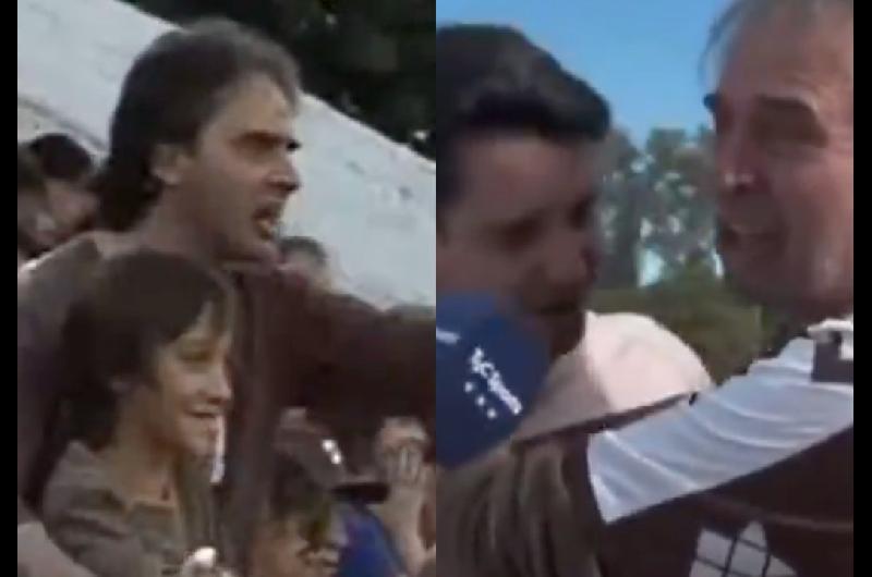 El viejo video viral del padre e hijo hinchas de Platense que este domingo se reencontraron en la cancha