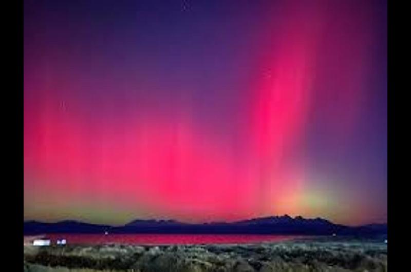 Podriacutean verse auroras australes en la Patagonia