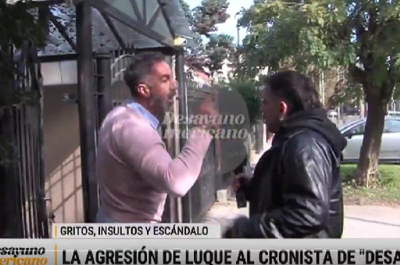 Leopoldo Luque amenazoacute y agredioacute a un cronista que buscaba una declaracioacuten