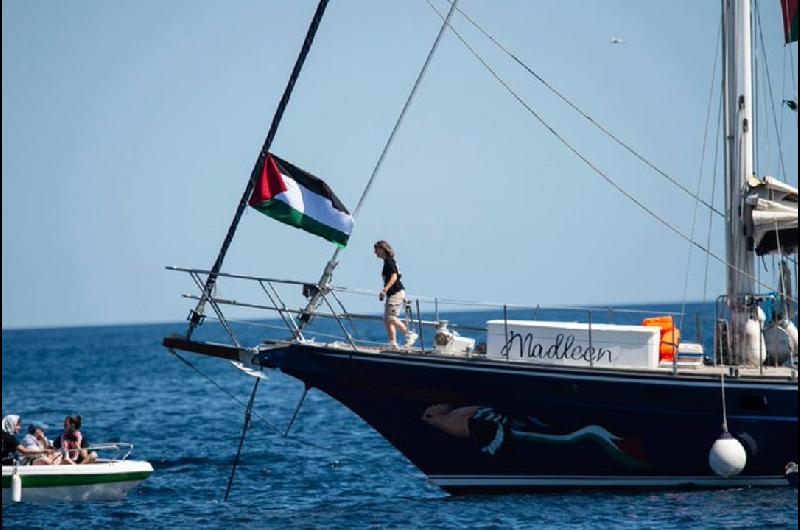 Greta Thunberg viaja en flotilla rumbo a Gaza y un senador de EEUU lanza una frase que generoacute poleacutemica