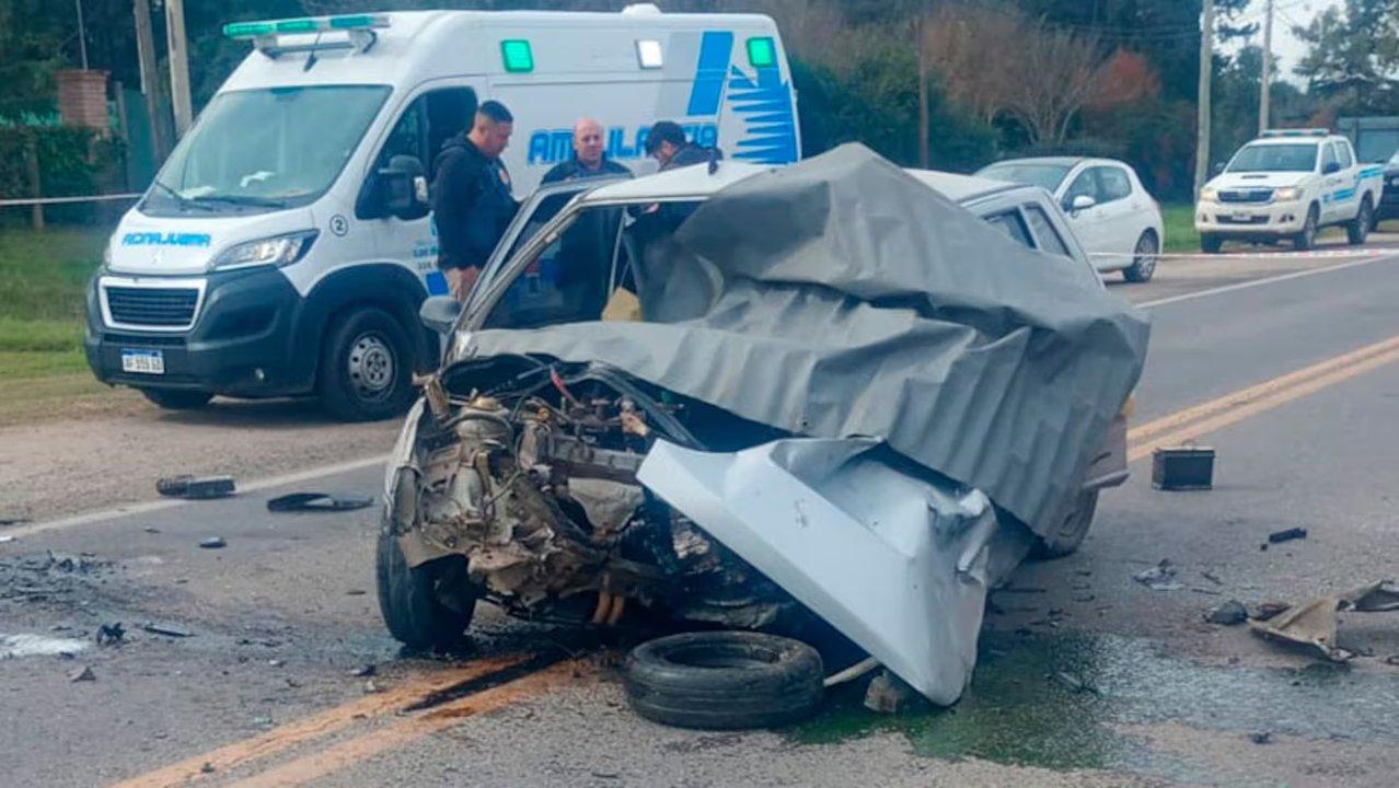 Tragedia en Riacuteo Cuarto- un joven de 25 antildeos murioacute tras un choque frontal en la ruta 36