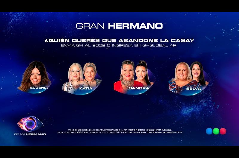 Eliminacioacuten en Gran Hermano- coacutemo se vota gratis al que quereacutes que se vaya este lunes