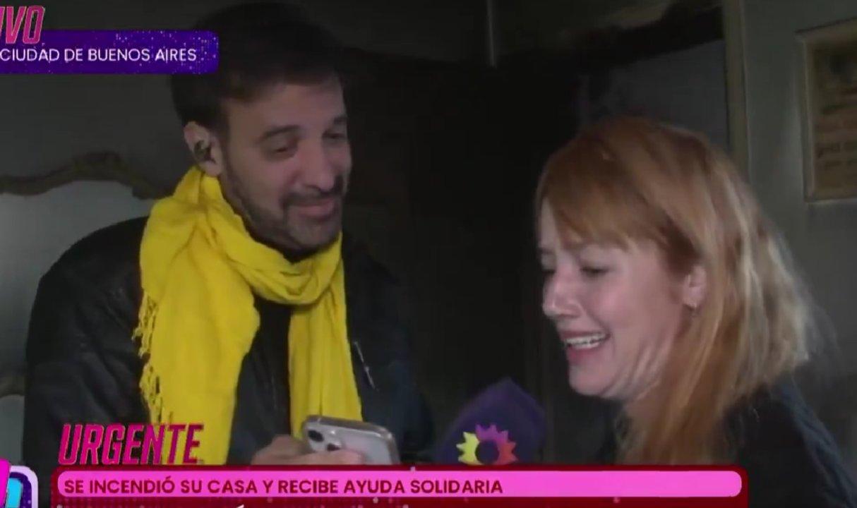 El triste momento de Caro Ibarra- se le quemoacute el departamento y perdioacute todo