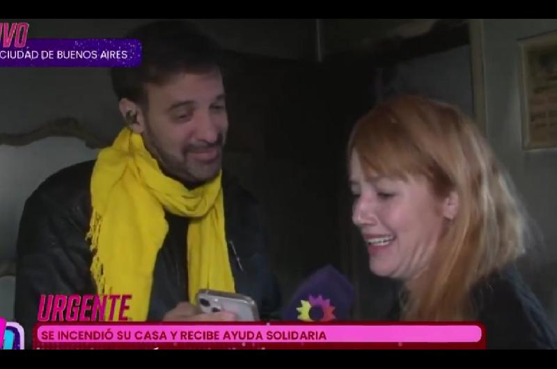 El triste momento de Caro Ibarra- se le quemoacute el departamento y perdioacute todo
