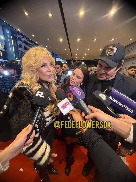 Matiacuteas Aleacute y Martina Vignolo se encontraron con Graciela Alfano y la invitaron a su casamiento
