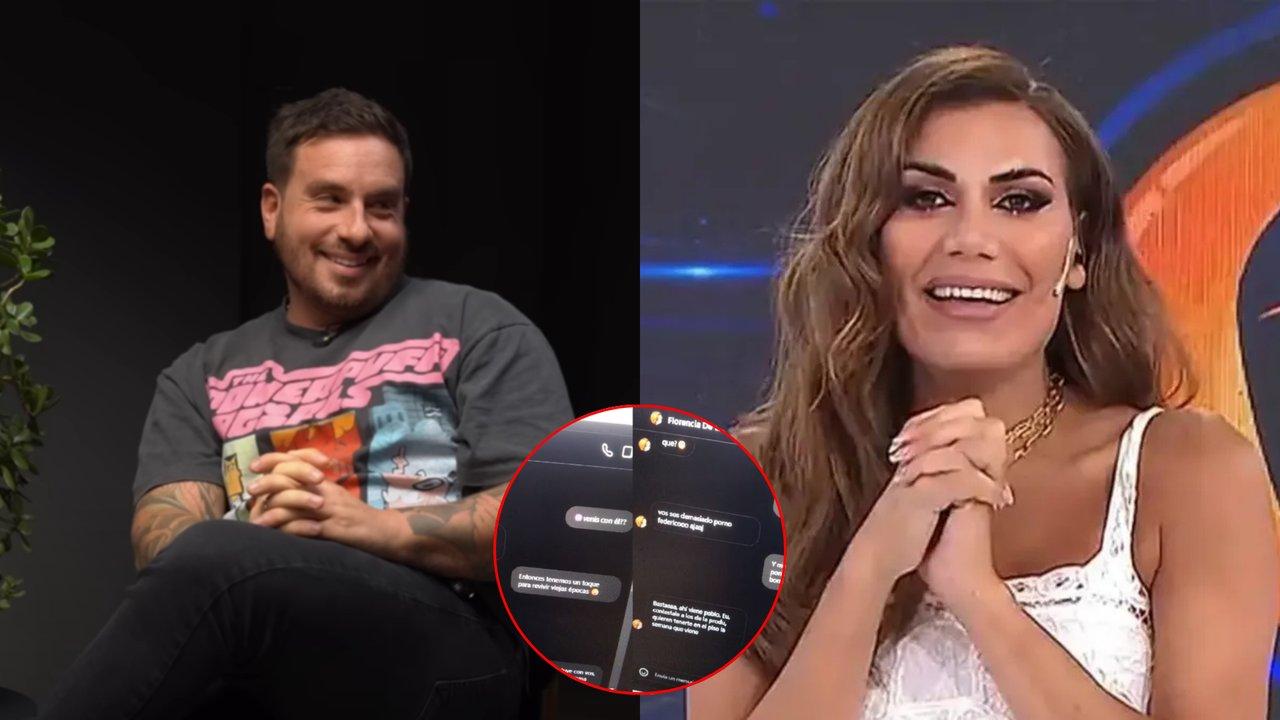La cruda reaccioacuten de Fede Bal cuando le recordaron sus supuestos chats con Flor de la V