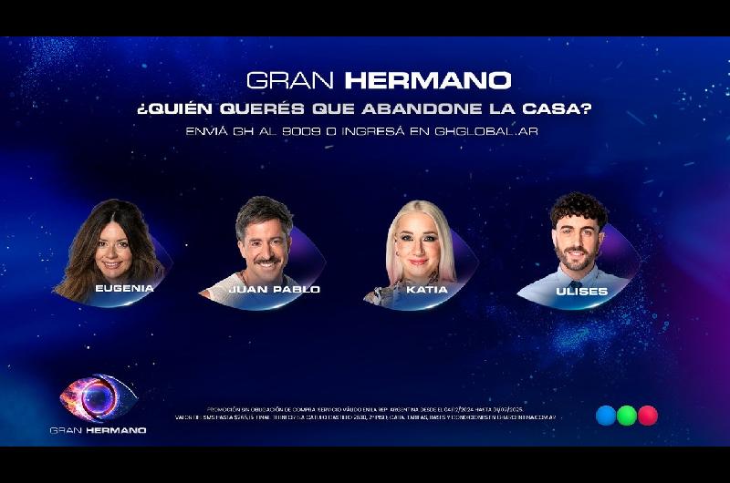 Nominados de Gran Hermano- coacutemo se vota gratis al que quereacutes que se vaya esta semana