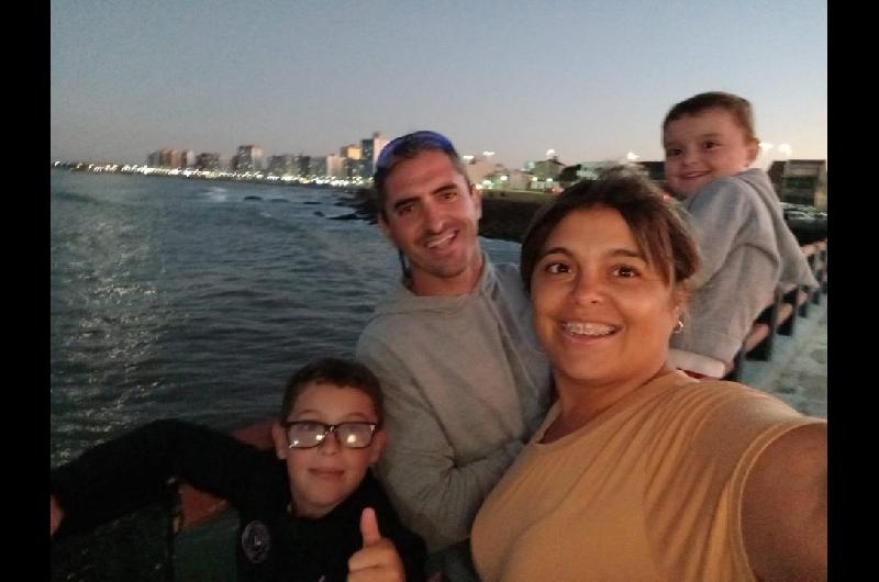 Crimen y suicidio en Tres Arroyos- el perfil en redes sociales de la familia