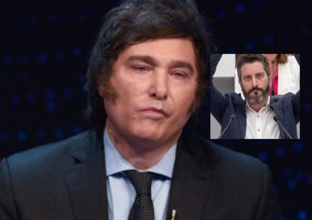 Diputado de Espantildea exige la detencioacuten de Milei en cuanto pise el suelo de aquel paiacutes