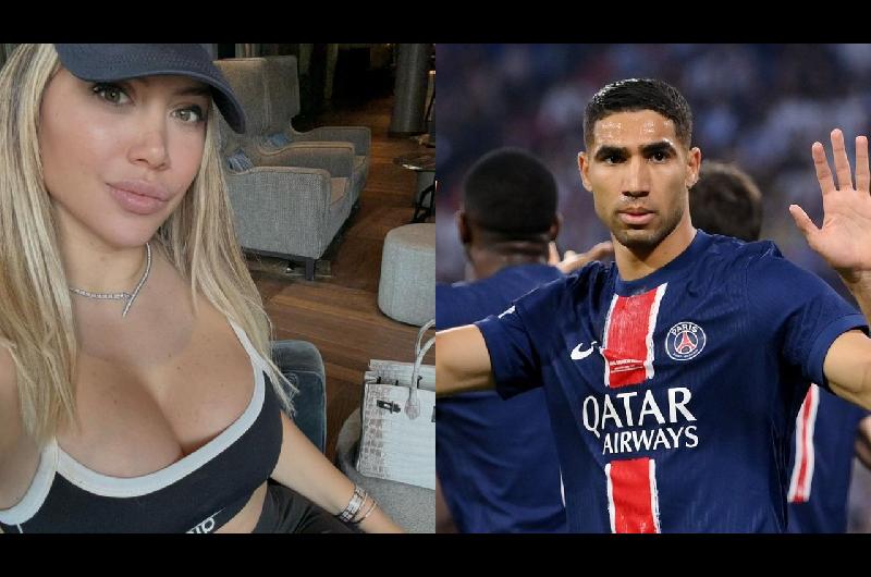 Wanda Nara habloacute sobre su supuesto viacutenculo con Achraf Hakimi el jugador del PSG