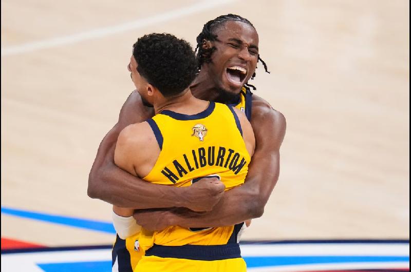 Indiana le ganoacute a Oklahoma en un final para el infarto y se puso 1-0 en las Finales de la NBA
