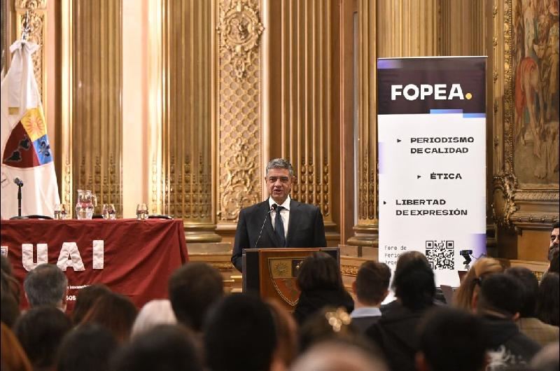 Jorge Macri cuestionoacute a Milei- Somos testigos de un hostigamiento constante hacia el periodismordquo