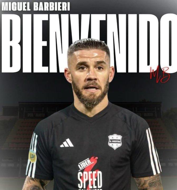 Miguel Barbieri es nuevo refuerzo de Deportivo Riestra- experiencia para la defensa