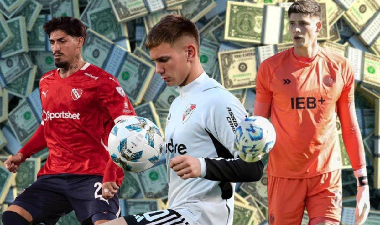iquestQuieacutenes son los jugadores maacutes valiosos del fuacutetbol argentino seguacuten su posicioacuten