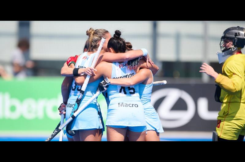 Paliza histoacuterica de Las Leonas- humillaron 6-0 a Espantildea en su mayor goleada y suentildean con el Mundial