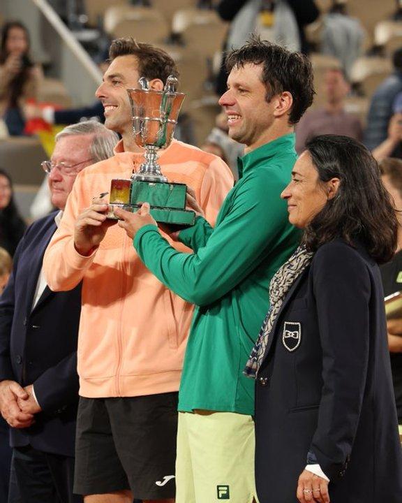 Histoacuterico- Horacio Zeballos campeoacuten de Roland Garros en dobles junto a Marcel Granollers